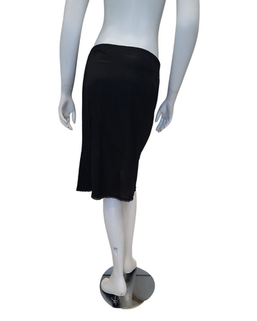 Slimit SLM2570 24" Black Slimit Nylon Half Slip myselflingerie.com